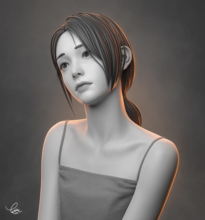 Do blender character, 3d canton and realistic character by Crahstrafack ...