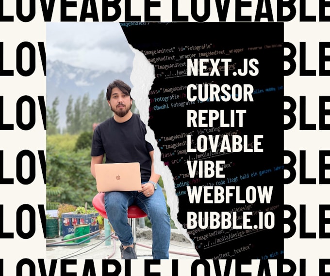 build web app with loveable, next js, supabase replit, bolt
