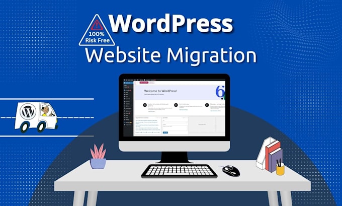 migrate wordpress websites, change domain name, configure dns records