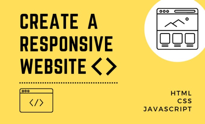 Create a fully responsive html css and javascript website by M ...