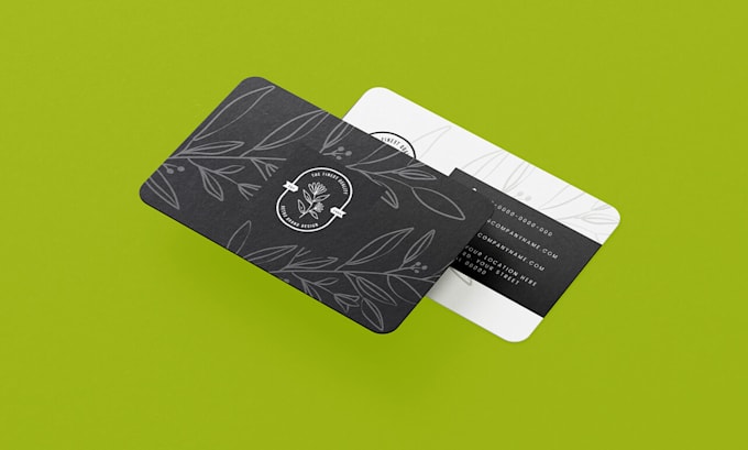 create professional business card