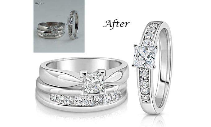 do professional high end jewelry images retouch and image editing