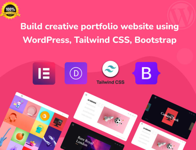Build creative portfolio website using wordpress by Palashchandra | Fiverr