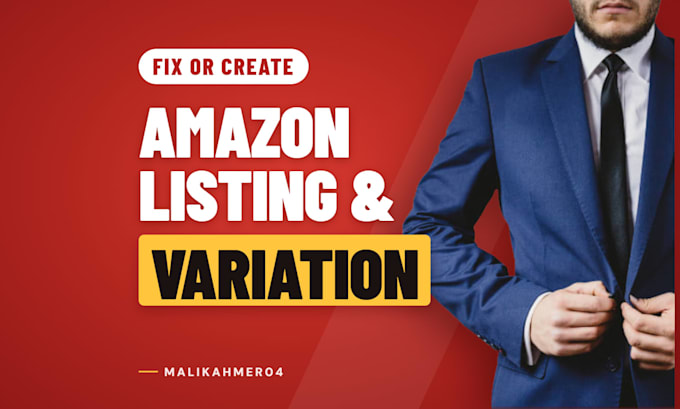 fix amazon variation listing errors and create fba product listings
