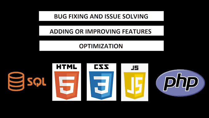 Do html, css, javascript, sql programming by Quent15 | Fiverr