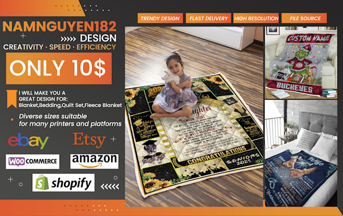 make you a great design for your blankets