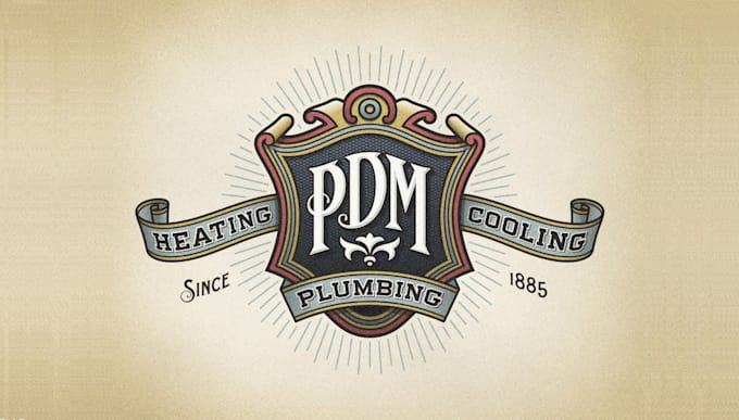 design a retro vintage logo