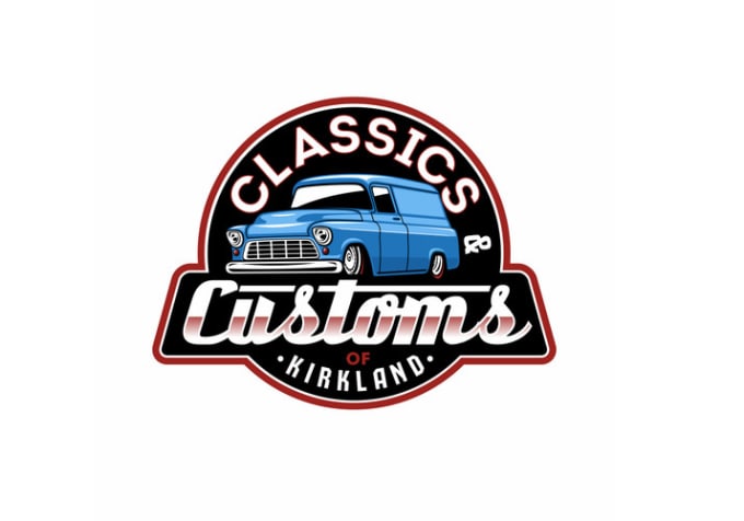 make an automotive design racing logo