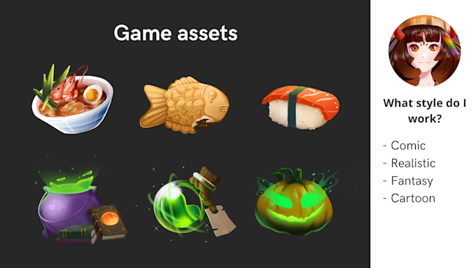draw assets for 2d games