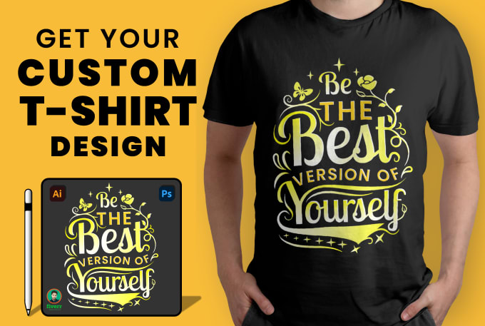 Create custom t shirt illustration typography or streetwear logo design ...