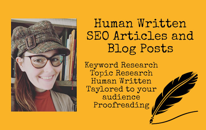 write spellbinding human written SEO articles and blog posts