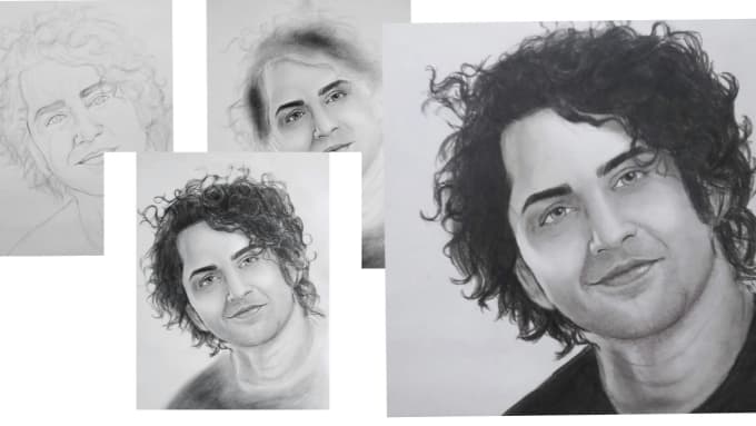 Pencil Artwork for beatkingsumedh  From radhakrishan This was a very  fun and challenging sketch to makelike the making of jewellery  Instagram