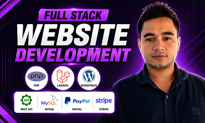 fix PHP laravel bug, API, and develop laravel custom website