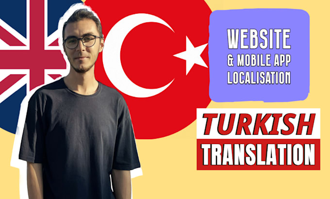 translate website and mobile app to turkish