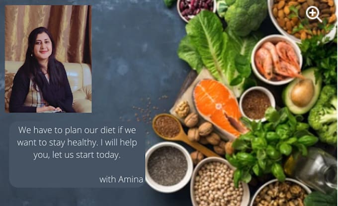 Create a healthy clean eating meal plans, diet plan for you by Amnaash ...