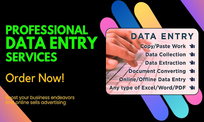 do data entry, copy paste, web scraping, excel data entry, lead generation