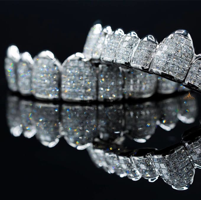 Make grillz design rendering and 3d grillz animation including grillz