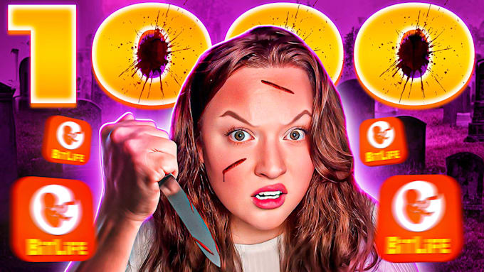 design amazing youtube thumbnail for you