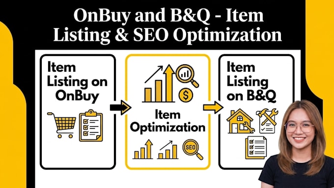 do onbuy and DIY bulk product listing and SEO optimization