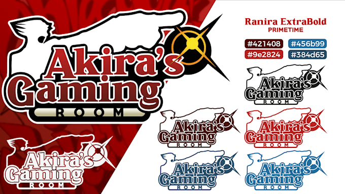 recreate you a costumed game logo vector