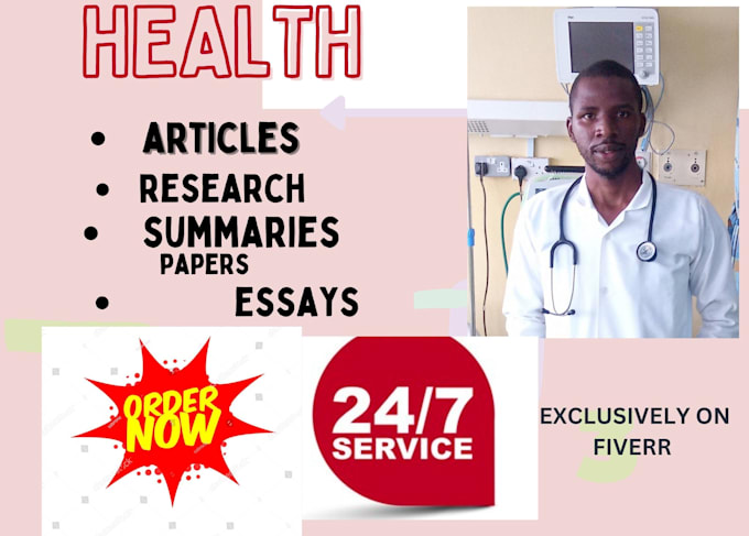 write professional health, research, and technical content