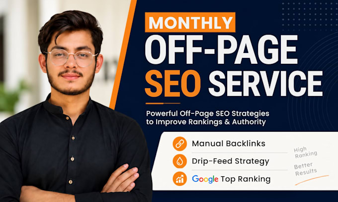 provide high da complete monthly off page SEO package