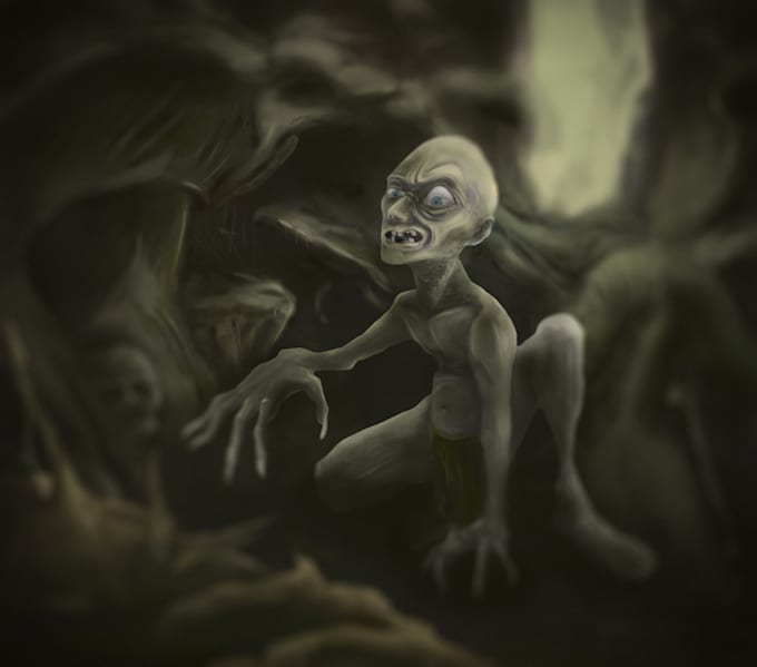 illustration and sketch consept art