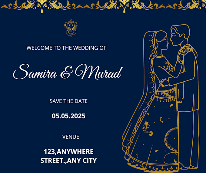 Do invitation card design,flyer design etc by Vishav200 | Fiverr