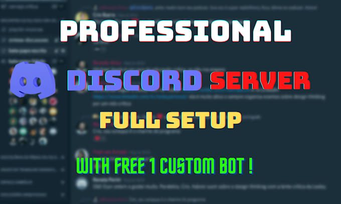 Setup Your Discord Server Full Professionally By Sajjad 789 Fiverr