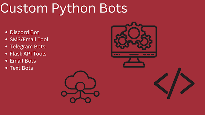 Create a python bot by Tenworks | Fiverr