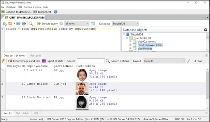 Help to create database using sql server and ms access by ...