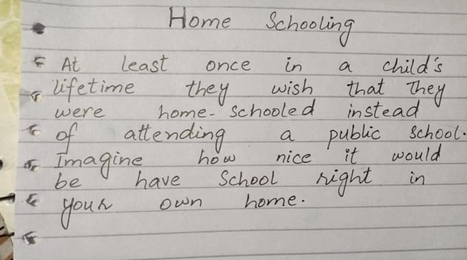 Do handwriting notes and letters by Fatimakhalid514 | Fiverr