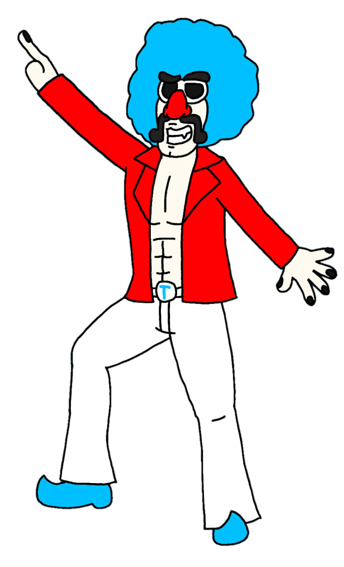 draw a simple full body art like this