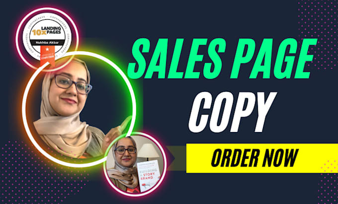 write sales page copy that drives results