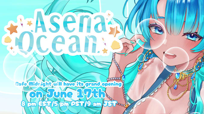 make pv video or debut promotion video for vtuber
