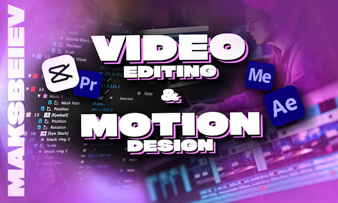 do video editing and motion design in a short time