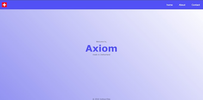 Make you a simple webpage using html5 css3 and js by Joshuaelias033 ...