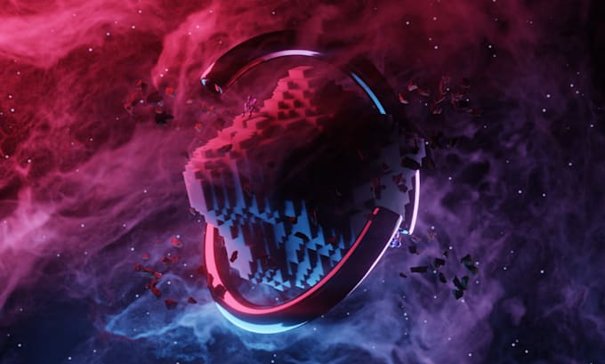 create abstract scifi environments