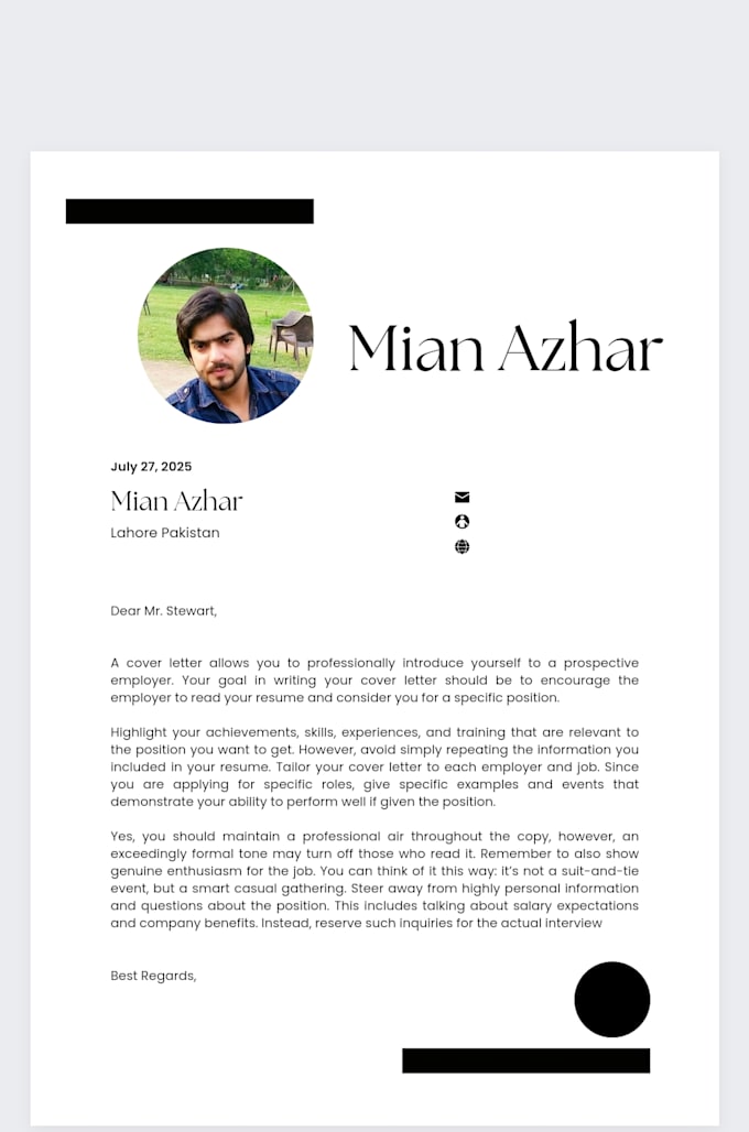 Create your mid career resume - Create Your Mid Career Resume Cover Letter Linkedin 