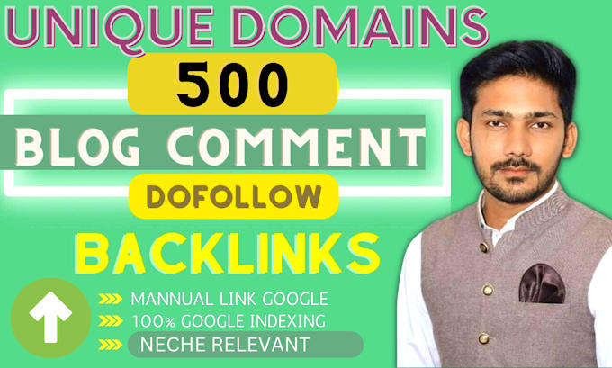 build high quality manual dofollow blog comments backlinks