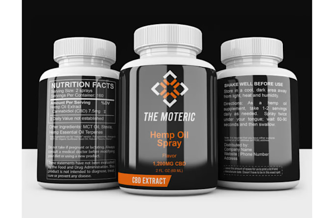 product label design and packaging design