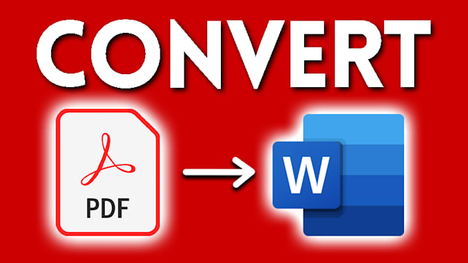 convert PDF to word, excel html quickly