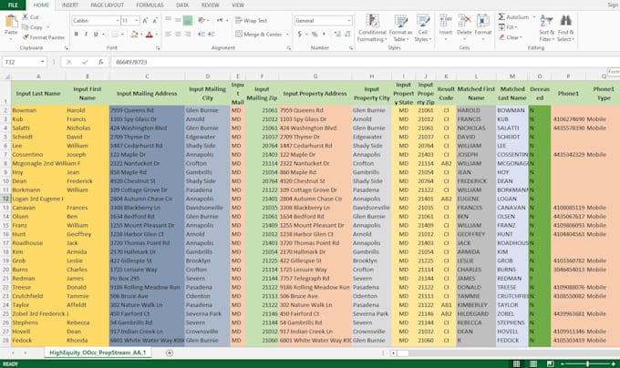 do fast and accurate data entry in excel