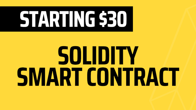 build smart contract in solidity for web3 dapp