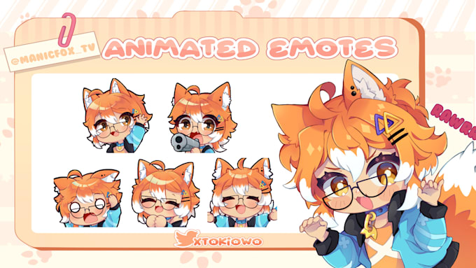 create custom animated emotes for twitch or discord