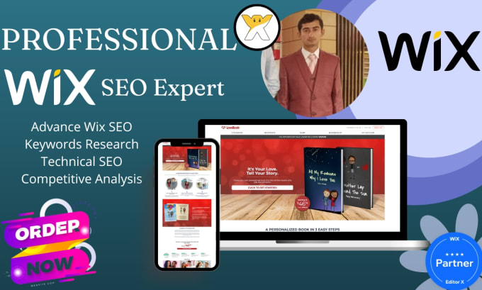 Do complete wix website seo geo optimization for google 1st page