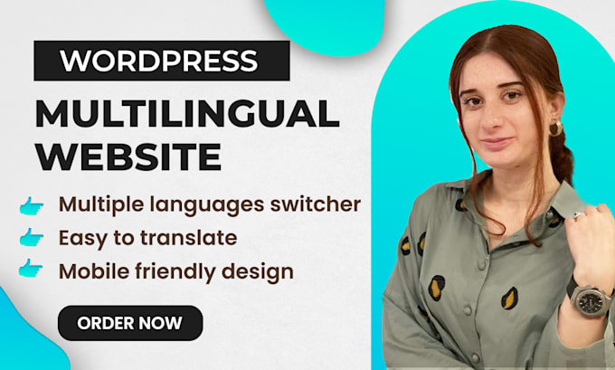 create wordpress multilingual website for the global audience