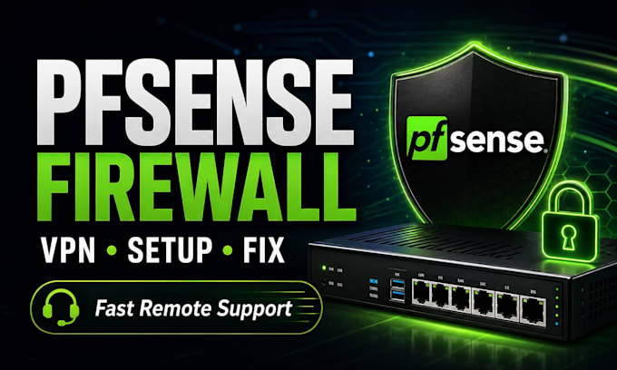 setup and fix your pfsense firewall and VPN