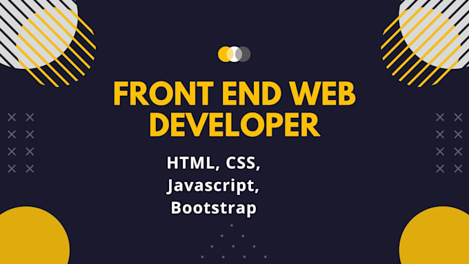 Be your front end, web developer by Basitjaved883 | Fiverr
