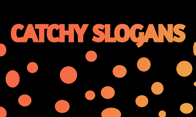 create a catchy slogan for your business